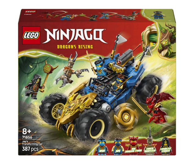 LEGO NINJAGO 71856 Wielofunkcyjny samochód Jaya - 1473538 - zdjęcie